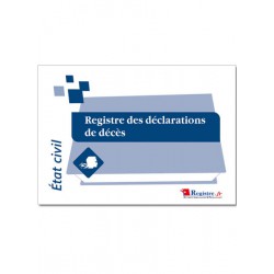 REGISTRE DES DECLARATIONS DE DECES (A008)