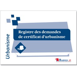 REGISTRE DES DEMANDES DE CERTIFICAT D'URBANISME (A027)