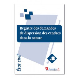 REGISTRE DES DEMANDES DE DISPERSION DES CENDRES DANS LA NATURE (A039)