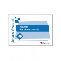 REGISTRE OBLIGATOIRE DES OBJETS TROUVES (A060)