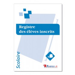 REGISTRE DES ELEVES INSCRITS (A069)