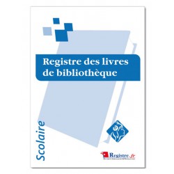 REGISTRE DES LIVRES DE BIBLIOTHEQUE (A070)