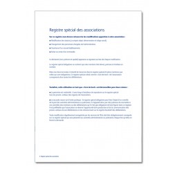 REGISTRE SPECIAL DES ASSOCIATIONS (A078)