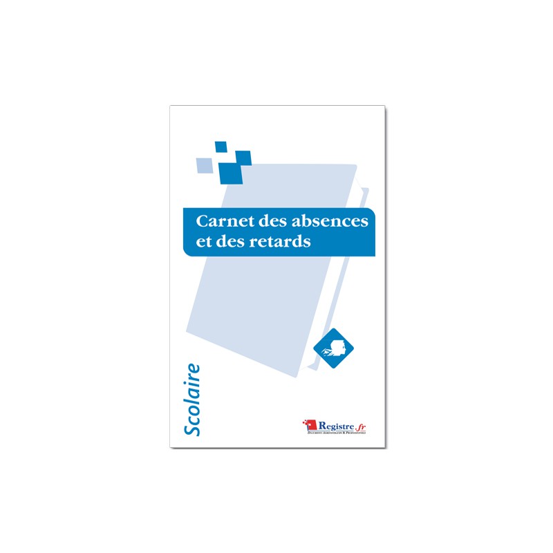 CARNET DES ABSENCES ET DES RETARDS (A106)