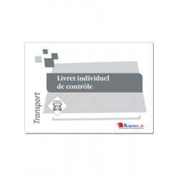 LIVRET INDIVIDUEL DE CONTROLE CONDUCTEURS DE TRANSPORT (CMR03)