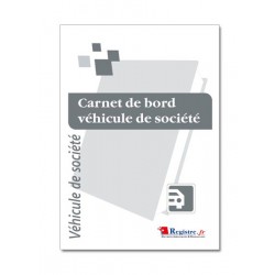 REGISTRE OBLIGATOIRE : CARNET DE BORD VEHICULE DE SOCIETE (M001)