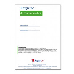 REGISTRE DU CONTROLE MEDICAL (M003)