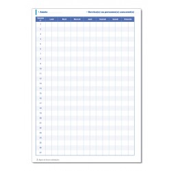 GESTION DU PERSONNEL : REGISTRE DES HORAIRES INDIVIDUALISES (M014)