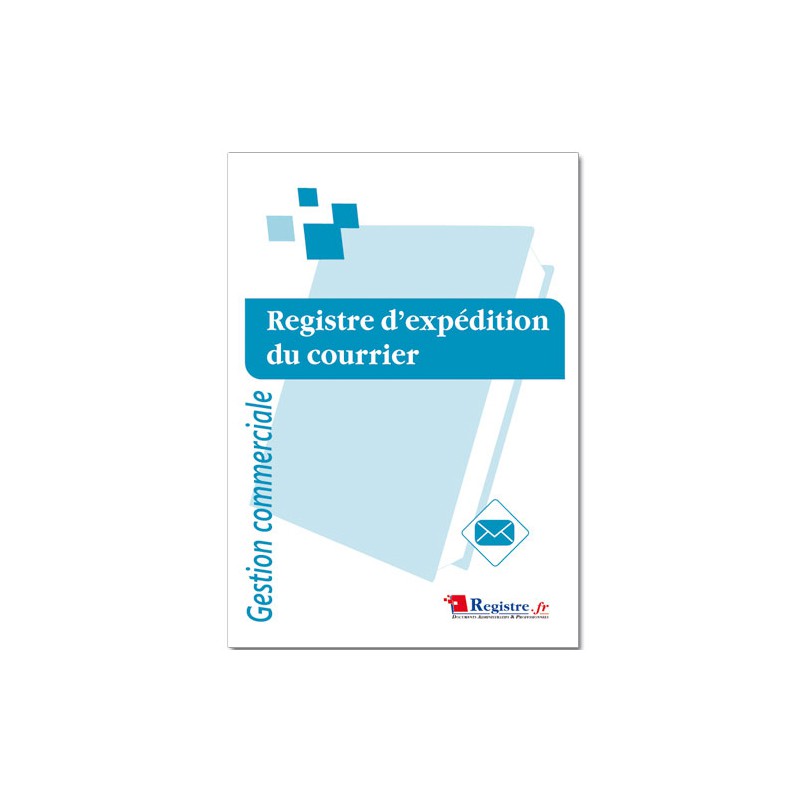 REGISTRE D'EXPEDITION DE COURRIER (M017)