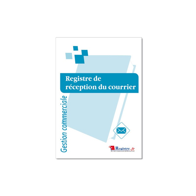 REGISTRE DE RECEPTION DU COURRIER (M018)
