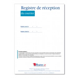 REGISTRE DE RECEPTION DU COURRIER (M018)