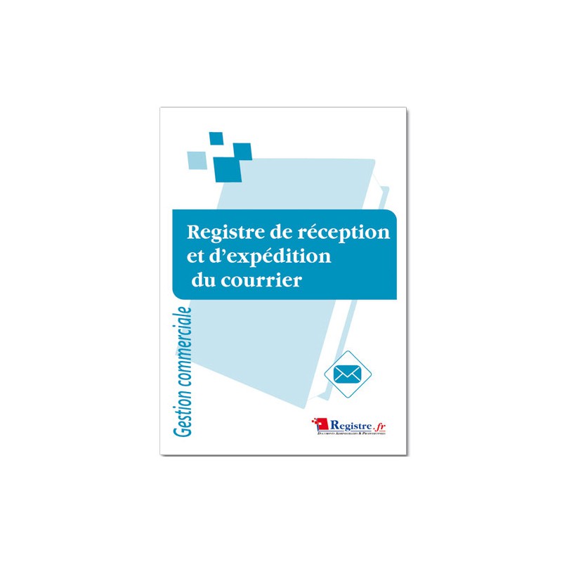 REGISTRE RECEPTION ET EXPEDITION DE COURRIER (M019)