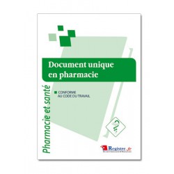 DOCUMENT UNIQUE EN PHARMACIE (M021)