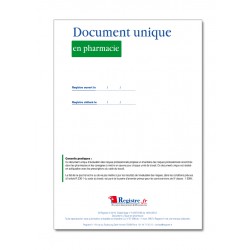 DOCUMENT UNIQUE EN PHARMACIE (M021)