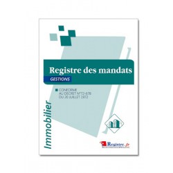 REGISTRE DES MANDATS GESTIONS (M029)