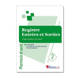 REGISTRE DES ENTREES ET SORTIES (M030)