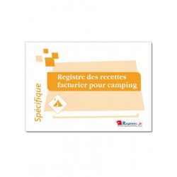 REGISTRE DES RECETTES FACTURIER DU CAMPING (M036)