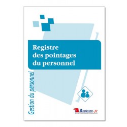 REGISTRE OBLIGATOIRE DES POINTAGES DU PERSONNEL (M043)