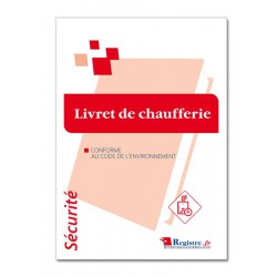 LIVRET DE CHAUFFERIE (M054)