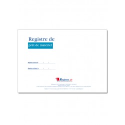 REGISTRE DE PR T DE MATERIEL (M062)