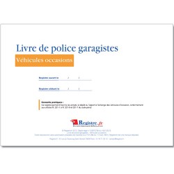 LIVRE DE POLICE GARAGISTES (M080)