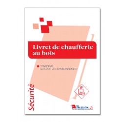 LIVRET DE CHAUFFERIE AU BOIS (M082)