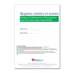 REGISTRES DES ENTREES ET SORTIES RESIDENTS EHPAD (M101)