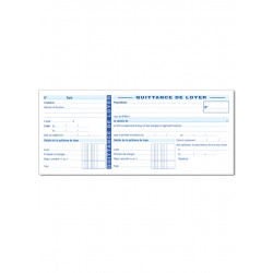 CARNET DE QUITTANCES DE LOYER (M102)