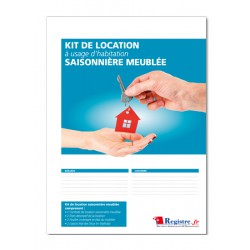 KIT DE LOCATION à USAGE D'HABITATION SAISONNIERE MEUBLEE