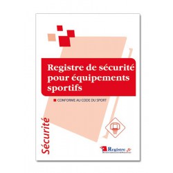 REGISTRE DE SECURITE POUR EQUIPEMENTS SPORTIFS (P004)