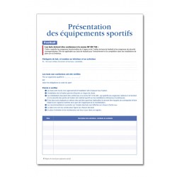 REGISTRE DE SECURITE POUR EQUIPEMENTS SPORTIFS (P004)