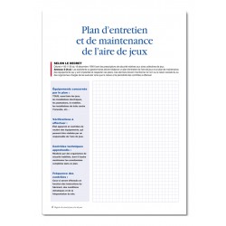 REGISTRE DE SECURITE POUR AIRE DE JEUX (P005)