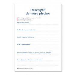 REGISTRE DE SECURITE POUR PISCINE PRIVATIVE A USAGE COLLECTIF (P012)