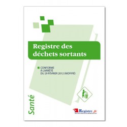 REGISTRE DES DECHETS SORTANTS (P014)