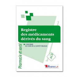REGISTRE DES MEDICAMENTS DERIVES DU SANG (P027)