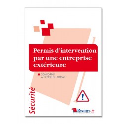 PERMIS D'INTERVENTION PAR UNE ENTREPRISE EXTERIEURE (P063)