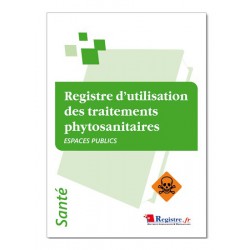 REGISTRE D'UTILISATION DES TRAITEMENTS PHYTOSANITAIRES (P064)