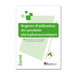 REGISTRE D'UTILISATION DES PRODUITS PHYTOPHARMACEUTIQUES (P070)