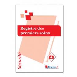 REGISTRE DES PREMIERS SOINS (P101)