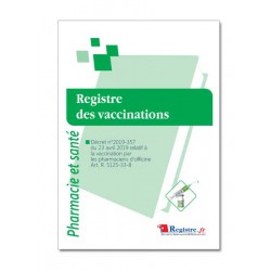 REGISTRE DES VACCINATIONS (P102)