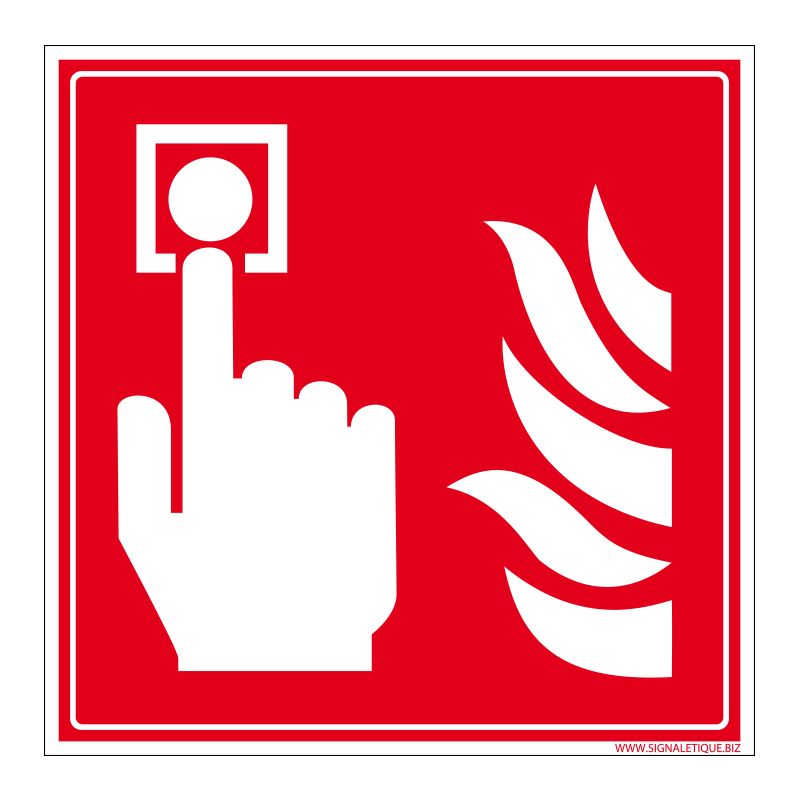 Signalisation d'incendie - Indicateur incendie