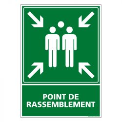 Signalisation de secours - Point de rassemblement