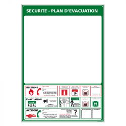 Signalisation de secours - Plan d'évacuation