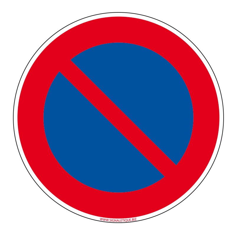 Signalisation de parking / stationnement - Stationnement interdit