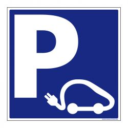 Signalisation de parking / stationnement - Parking voiture électriques