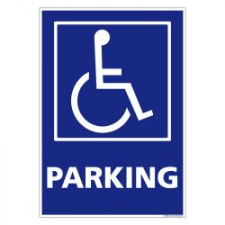 Signalisation de parking / stationnement - Parking handicapés