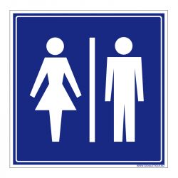 Signalisation accueil du public - Toilette hommes / femmes