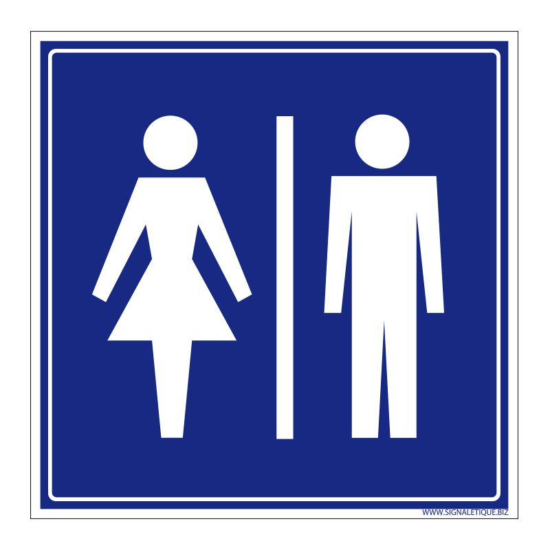 Signalisation accueil du public - Toilette hommes / femmes