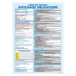 Signalisation affichage obligatoire en entreprise - Code du travail - Normes 2020