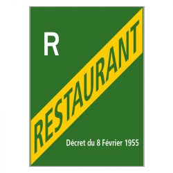 Signalisation hôtel restaurant camping - Licence restaurant